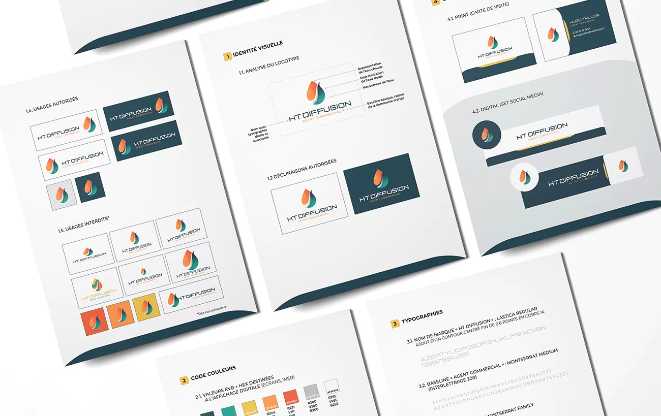 Création d'une charte graphique