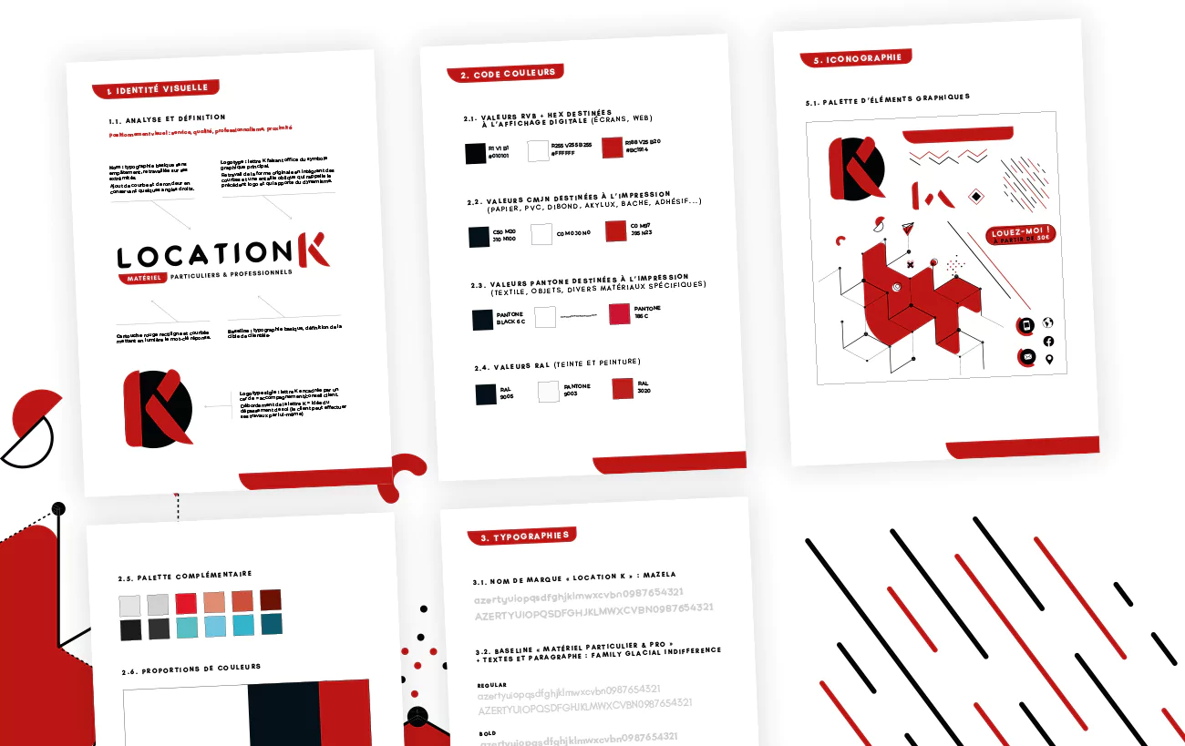 Création d'une charte graphique