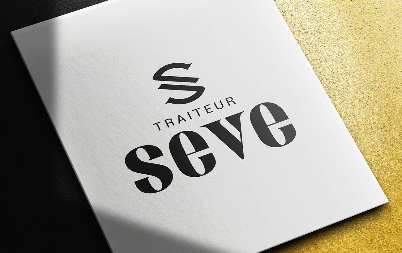Identité visuelle traiteur Seve