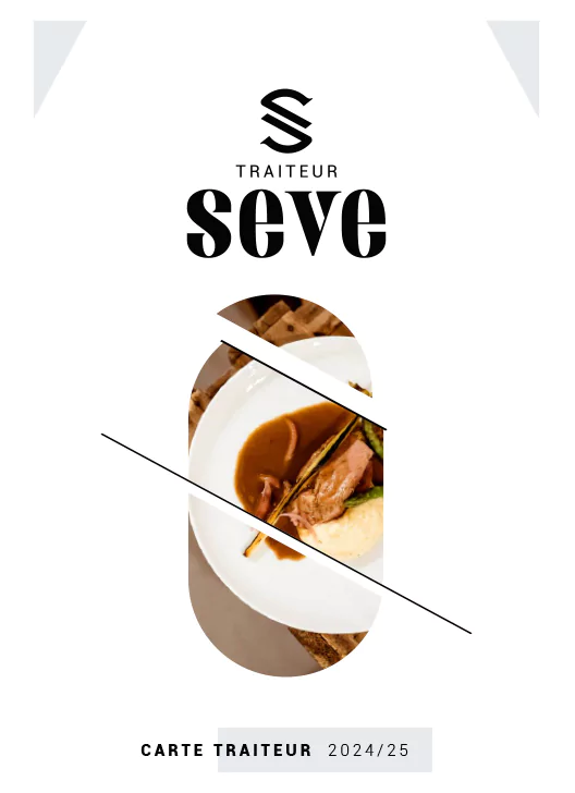 Refonte d'une nouvelle image de marque pour Traiteur Seve