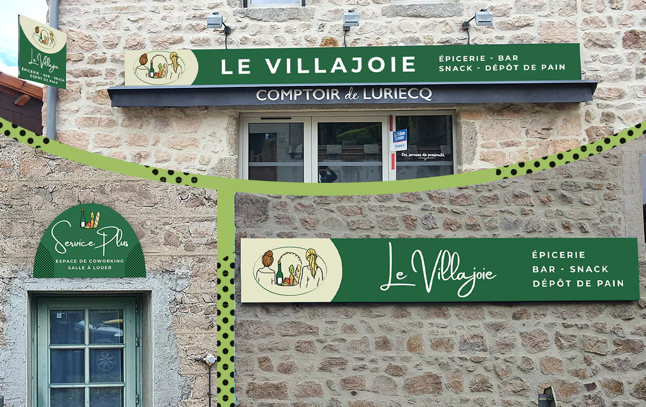 Conception de panneaux pour enseigne