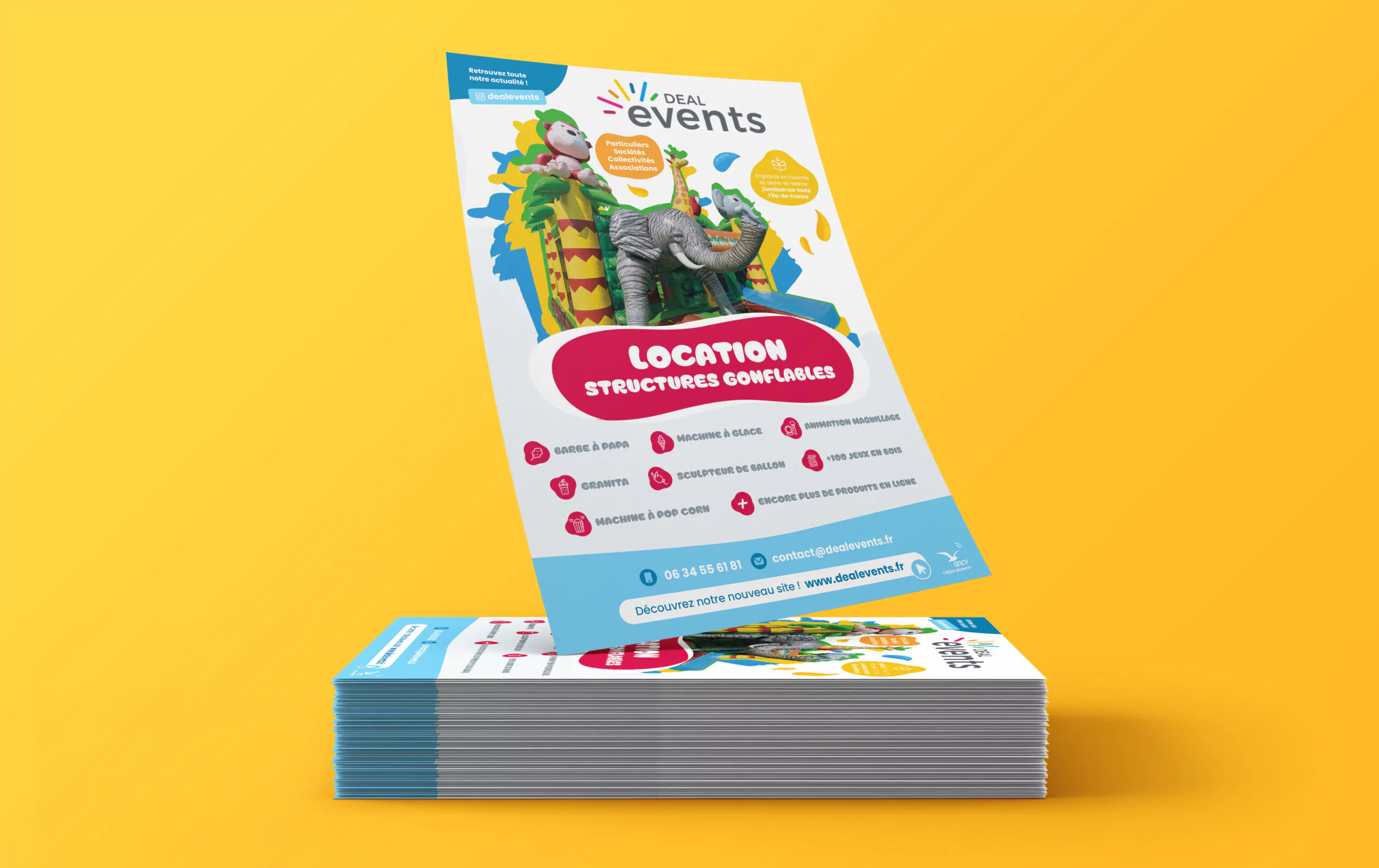 création flyer