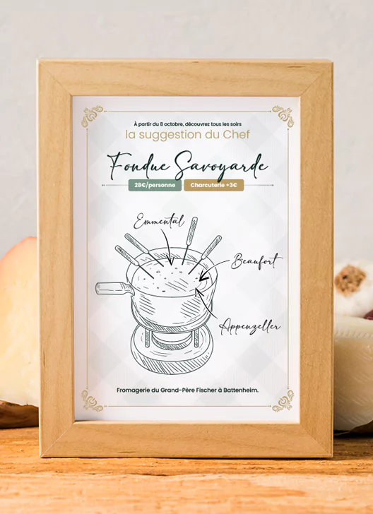 Création affiche chez kelly