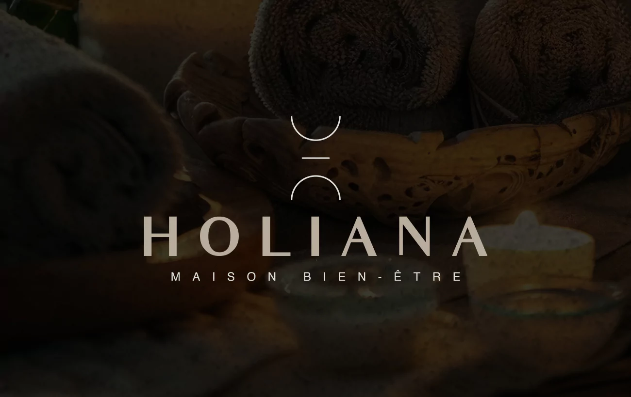 Logo holiana sur fond ambiance