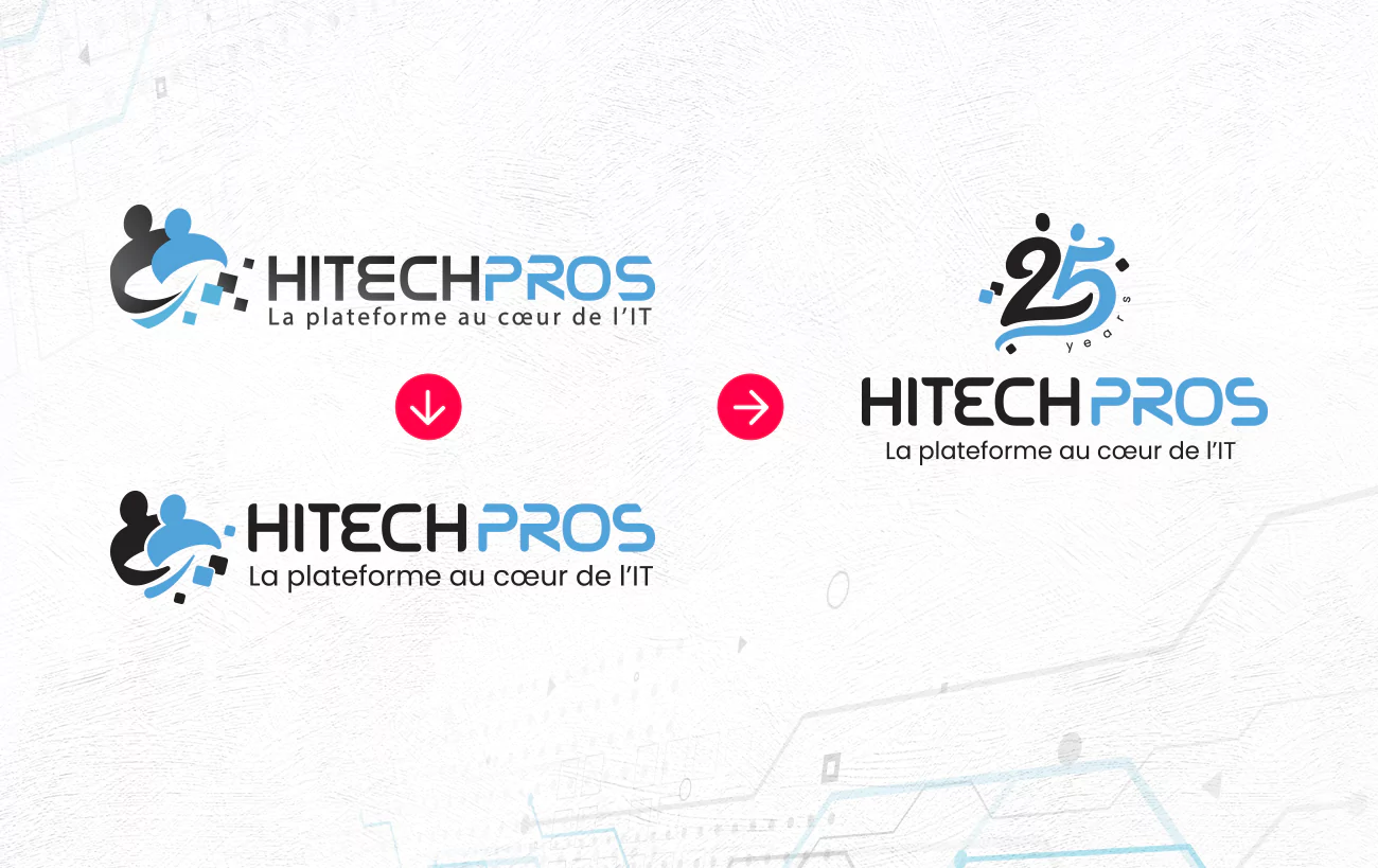 Modernisation logo et déclinaison 25 ans